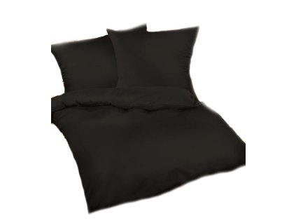 Bavlněné povlečení 160x200 černé 27 2x40x40 2x70x80 Prostěradlo 160x200 jednobarevné