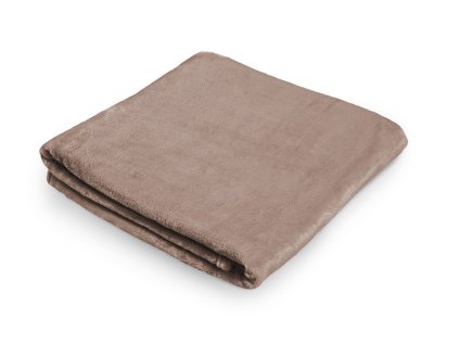 Přehoz z mikrovlákna 150x200 Cashmere Touch 17 tmavě béžový