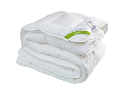 Antialergická přikrývka 155x200 Bamboo year-round 1100g bílá s vlákny získanými z bambusového dřeva Inter Widex