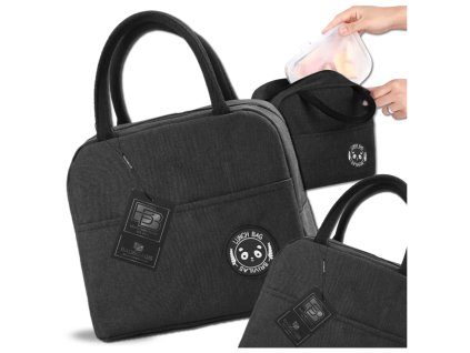 Termální sáček na jídlo LUNCH BOX, vodotěsný, 20 x 22 x 12 cm