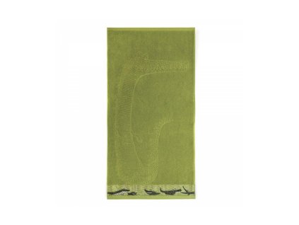 Ručník 70x130 Crocco krokodýl zelený 400g/m2 froté bavlna dětský Zwoltex