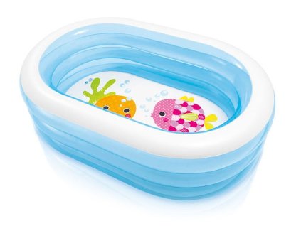 Ovalní nafukovací bazén 163 x 107 x 46 cm INTEX 57482