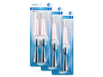 Náhradní hlavice k sonickému kartáčku Berdsen DUO 12 ks