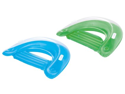 Krycí plavací křeslo s rukojetí a držáky na nápoje 152 x 99 cm Bestway 43118 zelené