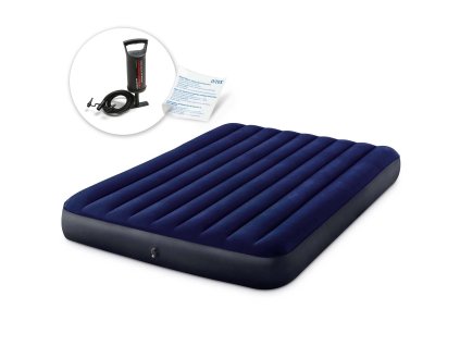Inflatovaný matrace 203x152x25 cm s pumpou INTEX 64759