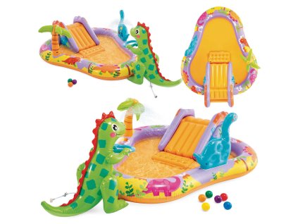 Dětské nafukovací hřiště s dinosaury Intex 56139