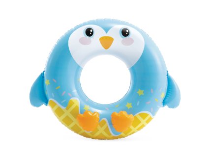 Plovoucí kruh s motivem tučňáka 81 cm INTEX 59266