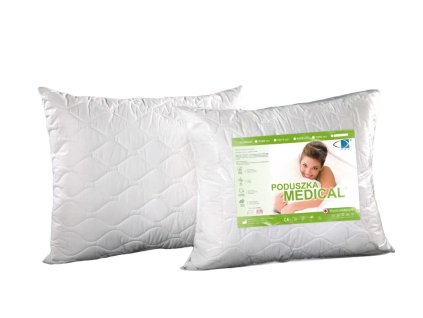 Antialergický polštář 50x60 Medical se zipem bílý AMW