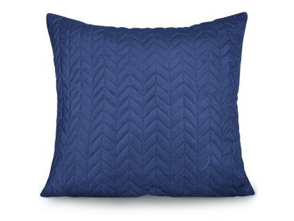 Povlak na polštář 45x45 Moxie navy blue velur