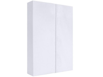 Saténové prostěradlo 160x210 bílé bez gumy