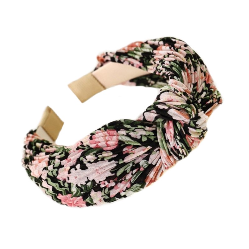 Flamenco Mystique Turban Čelenka, Průměr 11 cm, Šířka 5,5 cm