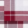 Sada kuchyňských utěrek 2ks 50x70 Mona burgundy white check Eurofirany