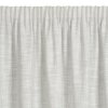 Záclona 140x270 Rosi béžová stříbrná připravená na pásku Eurofirany