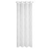 Záclona 140x250 Aleni bílá připravená na smyčce Eurofirany