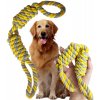 Přetahovací lano pro psy, bavlněné, 40 cm, barevné