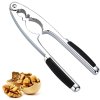 Robustní Louskáček na Ořechy z Nerezové Oceli, Pogumované Rukojeti, 16.5 cm x 4.2 cm