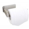 Nerezový samolepicí držák na toaletní papír, stříbrný, 14x7,5x9,5 cm