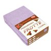Froté prostěradlo s gumičkou 180x200 vřes 036 tloušťka 200g/m2 KARO