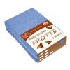 Froté prostěradlo s gumičkou 160x220 modré 038 silné 200g/m2 KARO