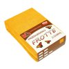 Froté prostěradlo s gumičkou 160x220 hořčice sunny 005 tloušťka 200g/m2 KARO