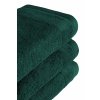 Ručník Vito 50x90 zelený tmavé bavlněné froté 550 g/m2