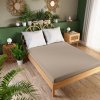 Prostěradlo s gumičkou 180x200 Dreamy Premium beige 100034/FRG/017/180200/1