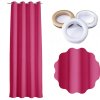Zatemňovací závěs 140x250 blackout Dolce fuchsia připravený na průchodky Léto 23