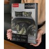 Bavlněné ložní prádlo 220x200 queen power graphite black leaves 4423 A Holland 35