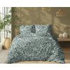 Bavlněné povlečení 220x200 Zelená se sedmikráskami - letní květinový motiv, 100% bavlna - 5337 B - Soft Meadow