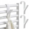 Věšák a držák na radiátor a sprchu bílá sada 2 ks U16BZESTAW2 na toaletu a koupelnu