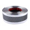 Univerzální bílé karbonové nárazník 5cm 1m pro tuning automobilů