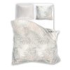 Bavlněné povlečení 160x200 béžové pudrové listy Summer Sleep 007 Faro