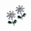nausnice kyticky flor de cristal (4)
