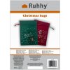 Vánoční tašky - sada 4 ks. Ruhhy 24961