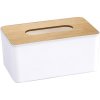 LOFT Bílá Plastová Krabice na Kapesníky, Rozměry 21x13x10 cm, Hmotnost 225g