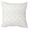Bavlněný povlak na polštář 70x80 R009 šedý bílý hrášek 126N 45N
