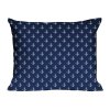 Bavlněný povlak na polštář 40x40 R016 námořnická modř kotvy bílá 22N