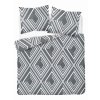 Ložní prádlo z mikrovlákna 160x200 šedé geometrické 4980 A Light 71