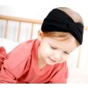 Dětský módni turban čelenka, univerzální velikost, příjemný a měkký materiál, šířka 9.5 cm