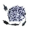 Dekorativní Vánoční LED Osvětlení 100 světel, Cold White + Flashing White, pro vnitřní/venkovní použití