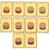 Kruzzel 22673 dřevěný burger