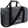 Cestovní taška do příručního zavazadla, šedá, 600D polyester, 40x25x20 cm