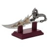 Dekorativní dýka s dračí rukojetí na stojanu 19 cm – Fantasy – Nerezová ocel – SW-185