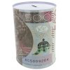 Kovová pokladnička na peníze xxl velká