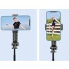 Selfie tyč držák na telefon stativ pilot bluetooth 90 cm