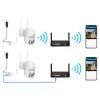 Venkovní kamera ip wifi full hd zoom