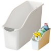 Plastikový organizér do kuchyně plastový kontejner do skříně na čistící prostředky do kuchyně