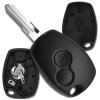 Pouzdro dálkového ovladače s klíčem 2 tlačítka pro Dacia Sandero Logan Duster Renault Clio 3 Kangoo Master