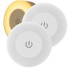 Sada 2 LED lamp, dotyková nástěnná lampa, bezdrátová USB