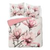 3D povlečení z mikrovlákna s pudrovými květy magnólie – 220x200 cm – Visuale 3D – vzor 5433 A